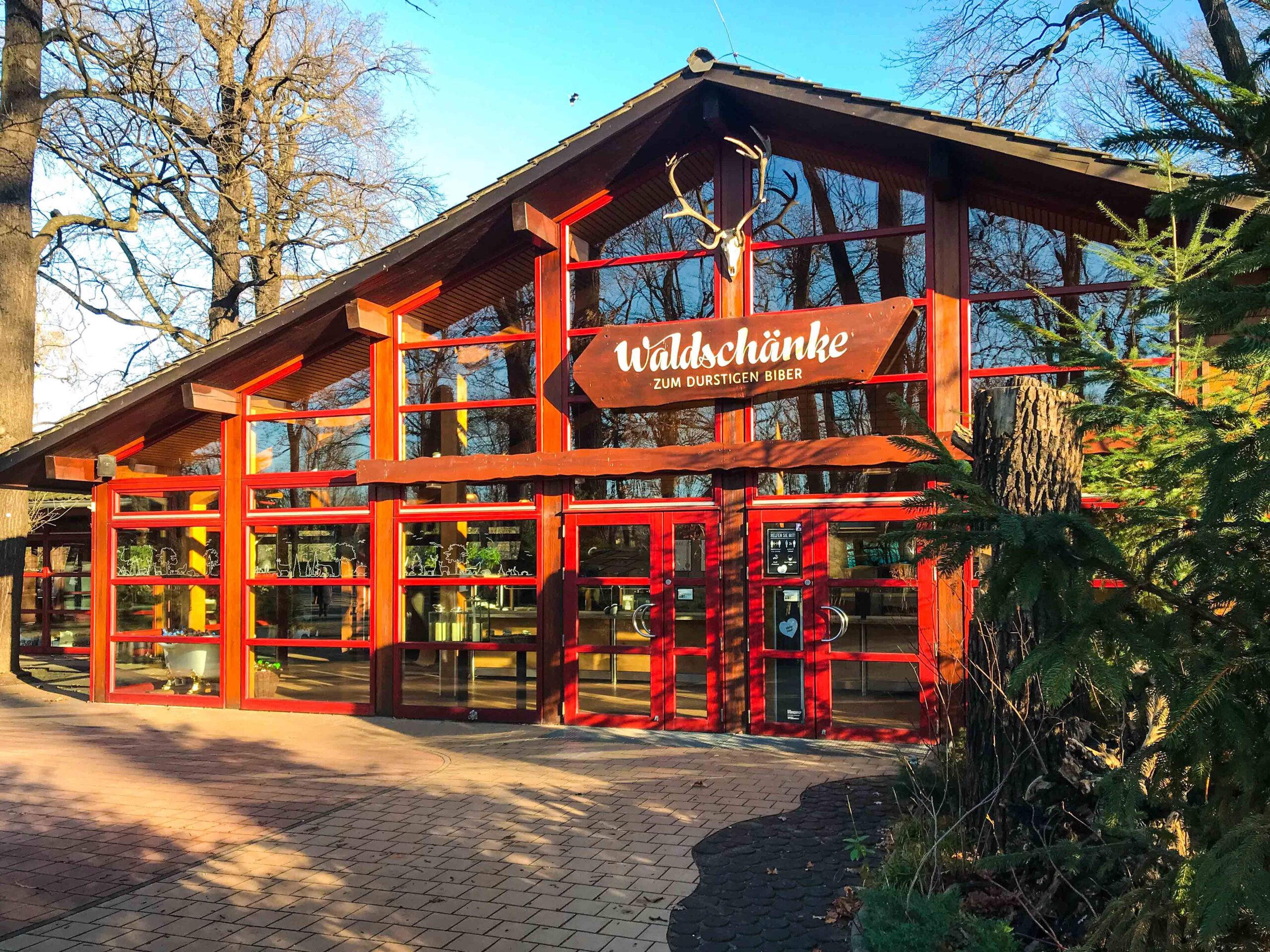 Berlin_Zoo_Waldschänke Waldschänke Zoo Berlin von außen