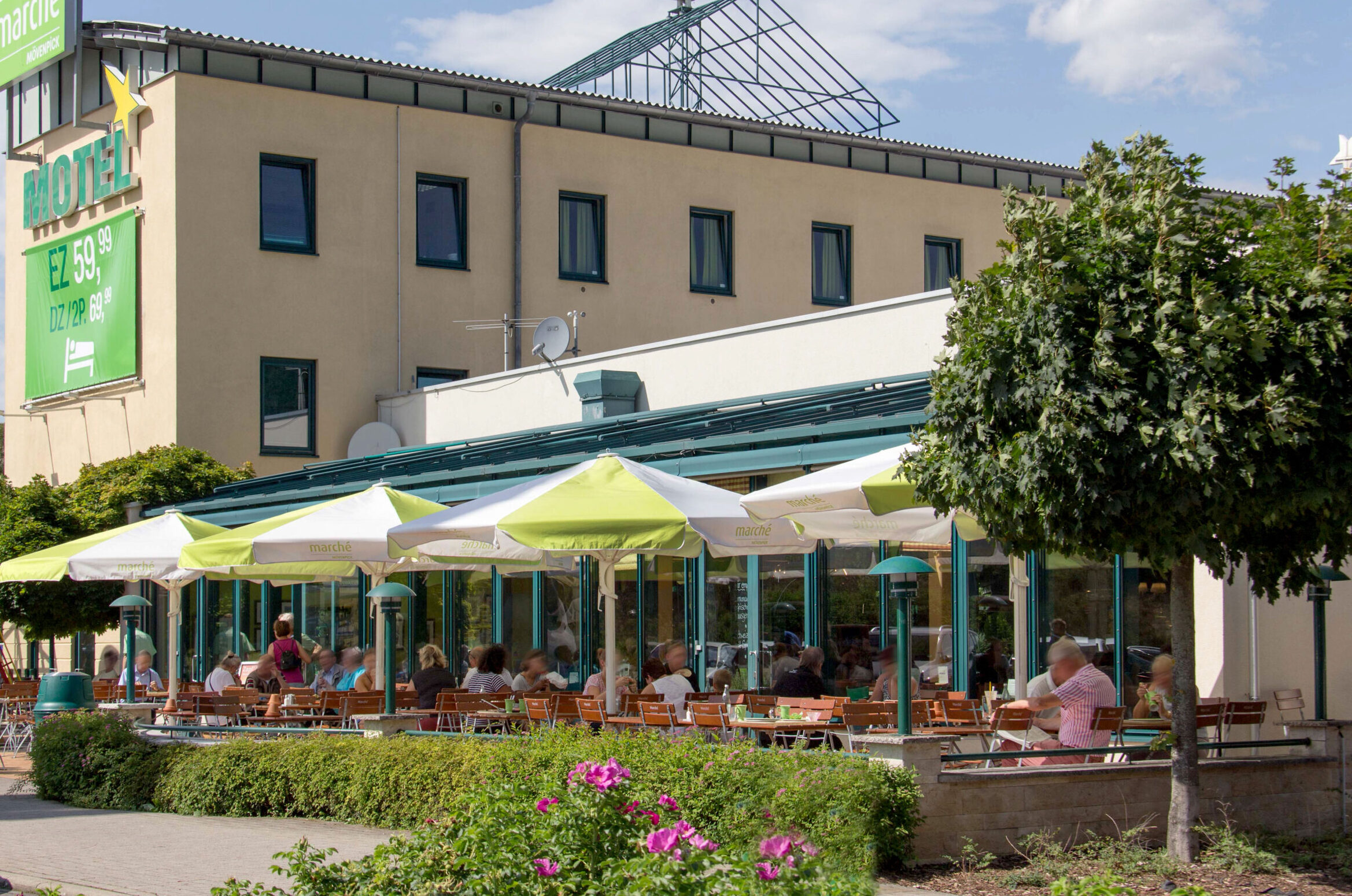 Marché Restaurant in Hirschberg an der A9