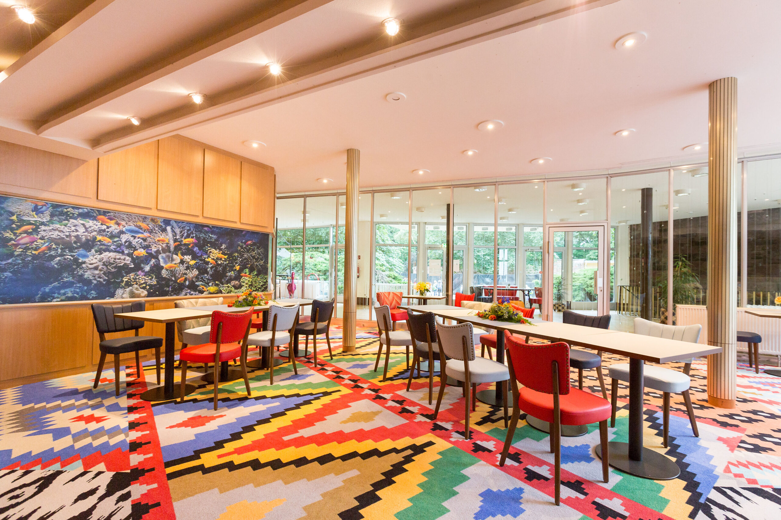 Flamingoraum im Patagona Tierpark Berlin