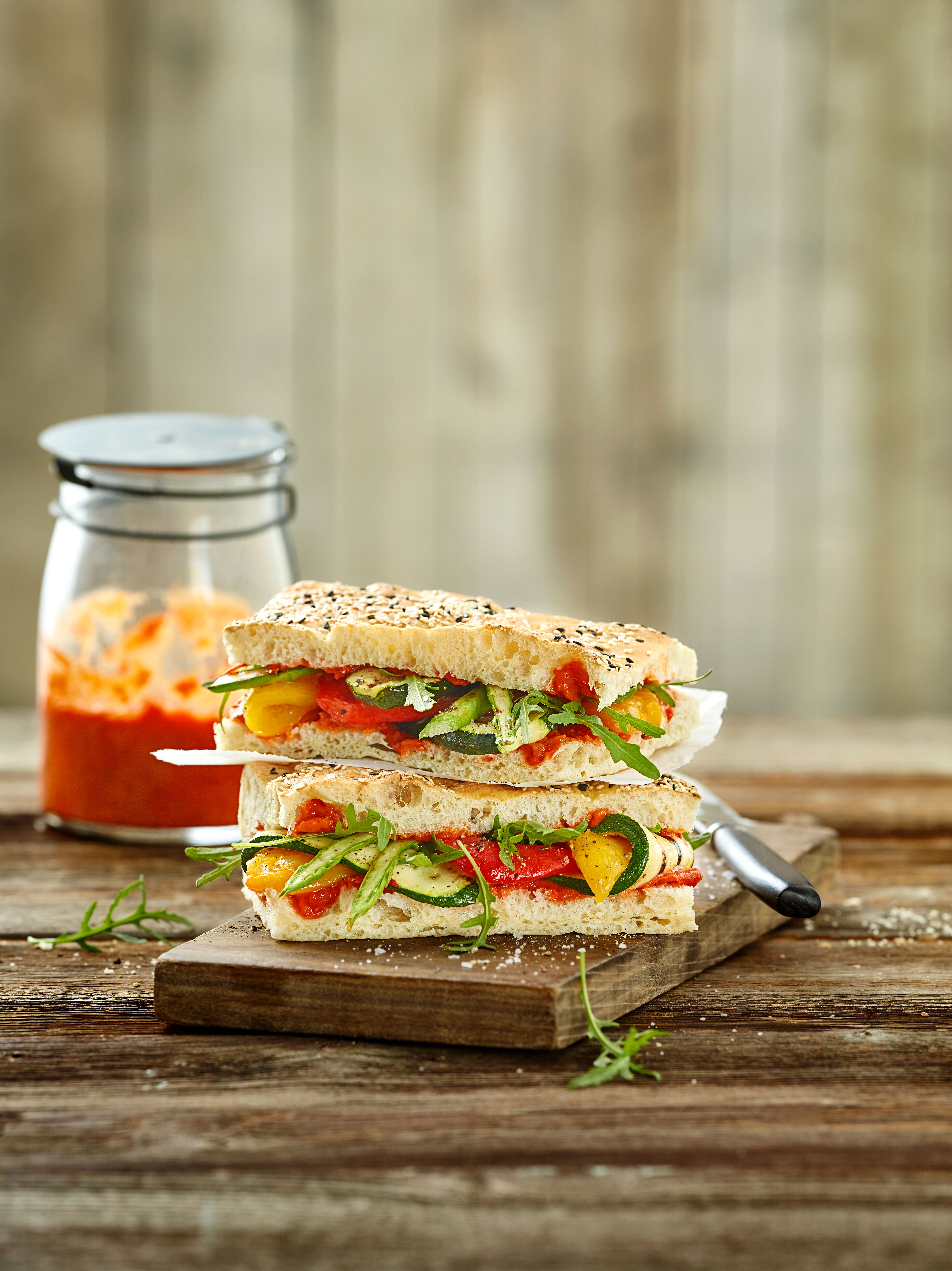 Focaccia Sandwich Variation Focaccia Sandwich Variation