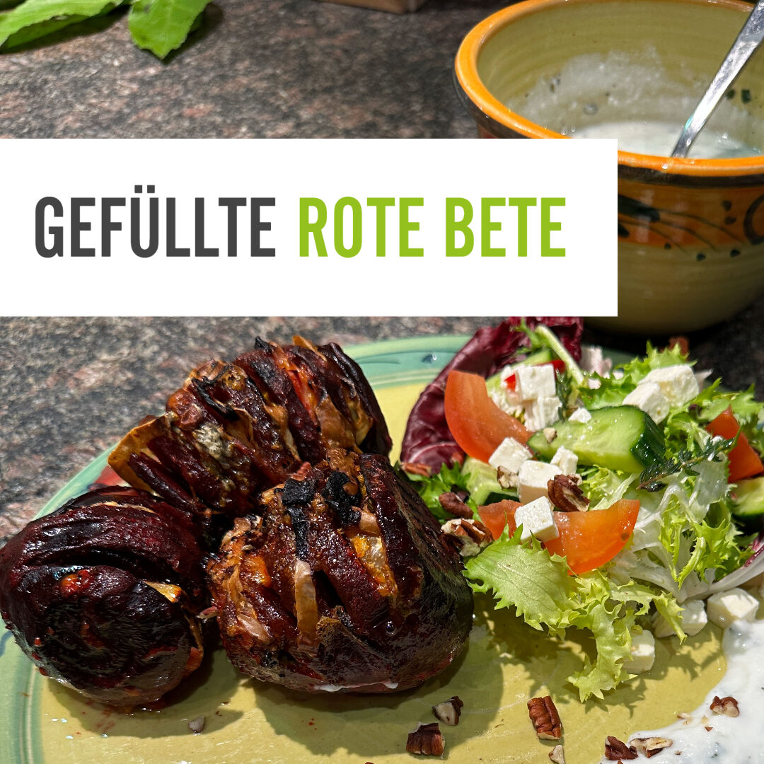 Rezept des Monats Februar gefüllte Rote Beete