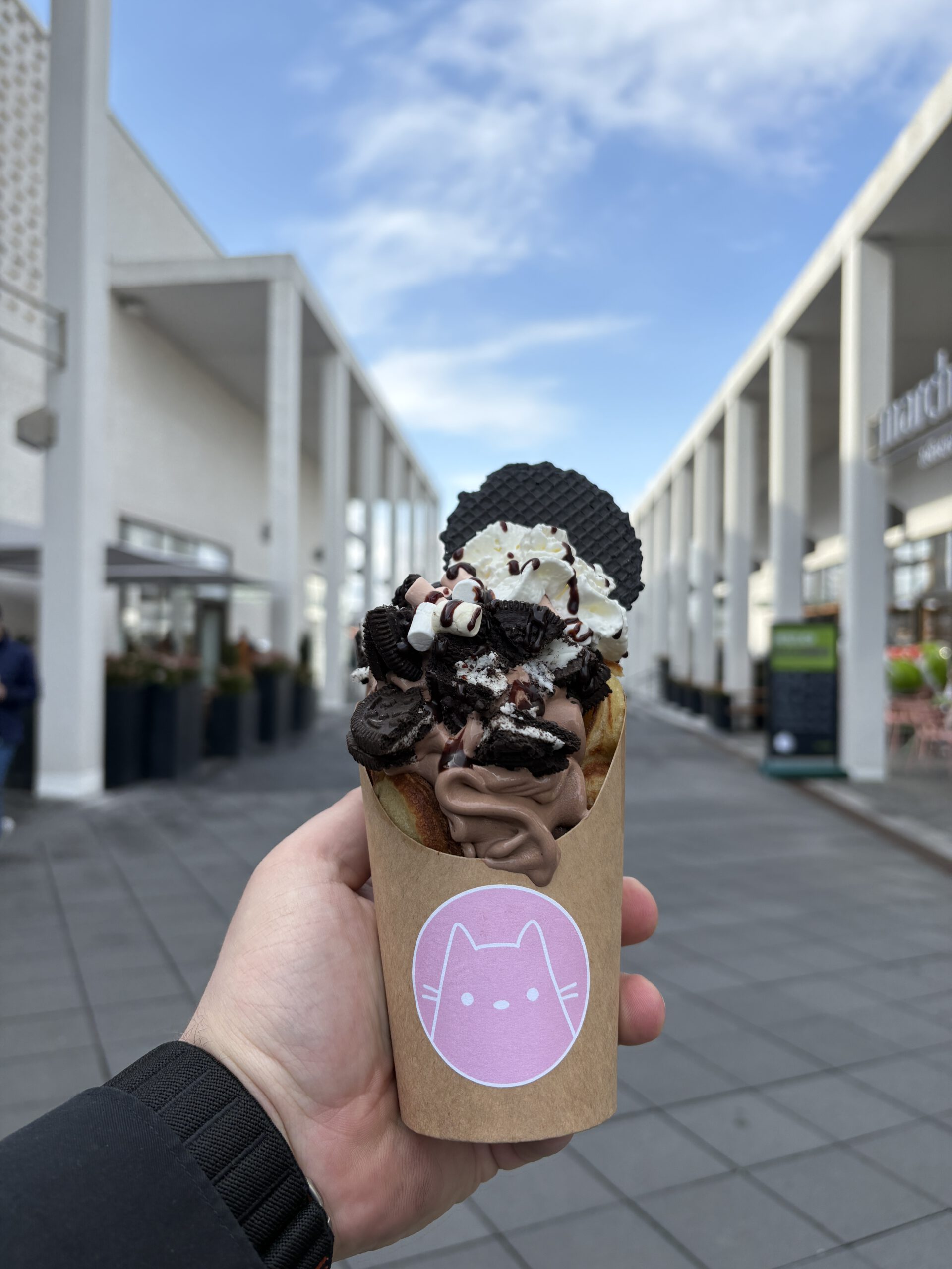 Bubble Waffel Waffelgarten Metzingen Outletcity