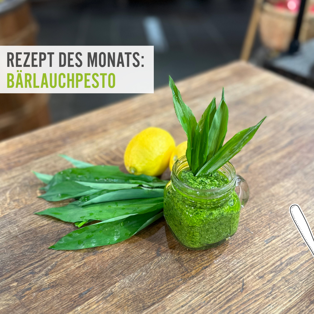 Rezept des Monats März Bärlauchpesto