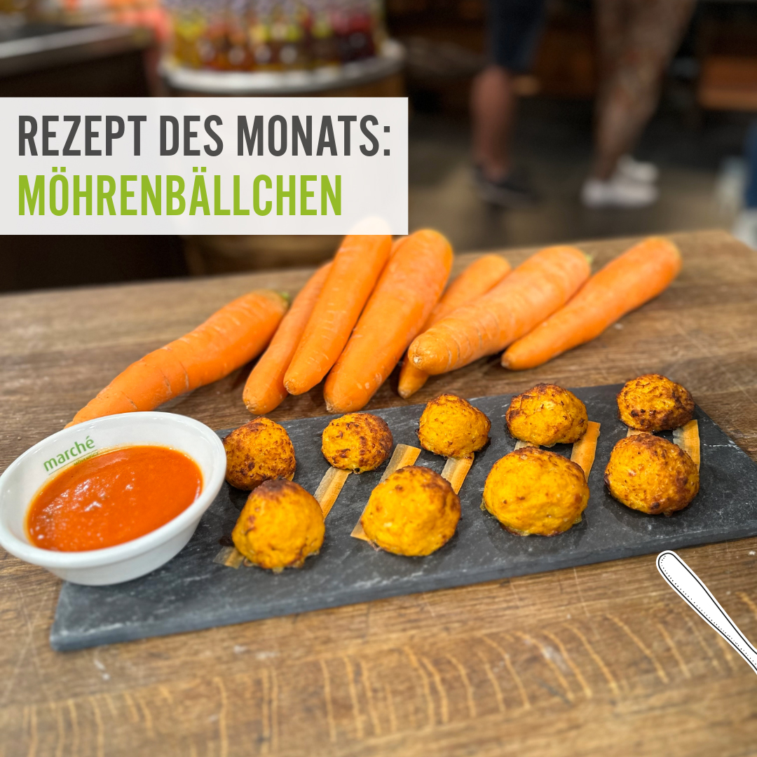 Rezept des Monats Juni Möhrenbällchen