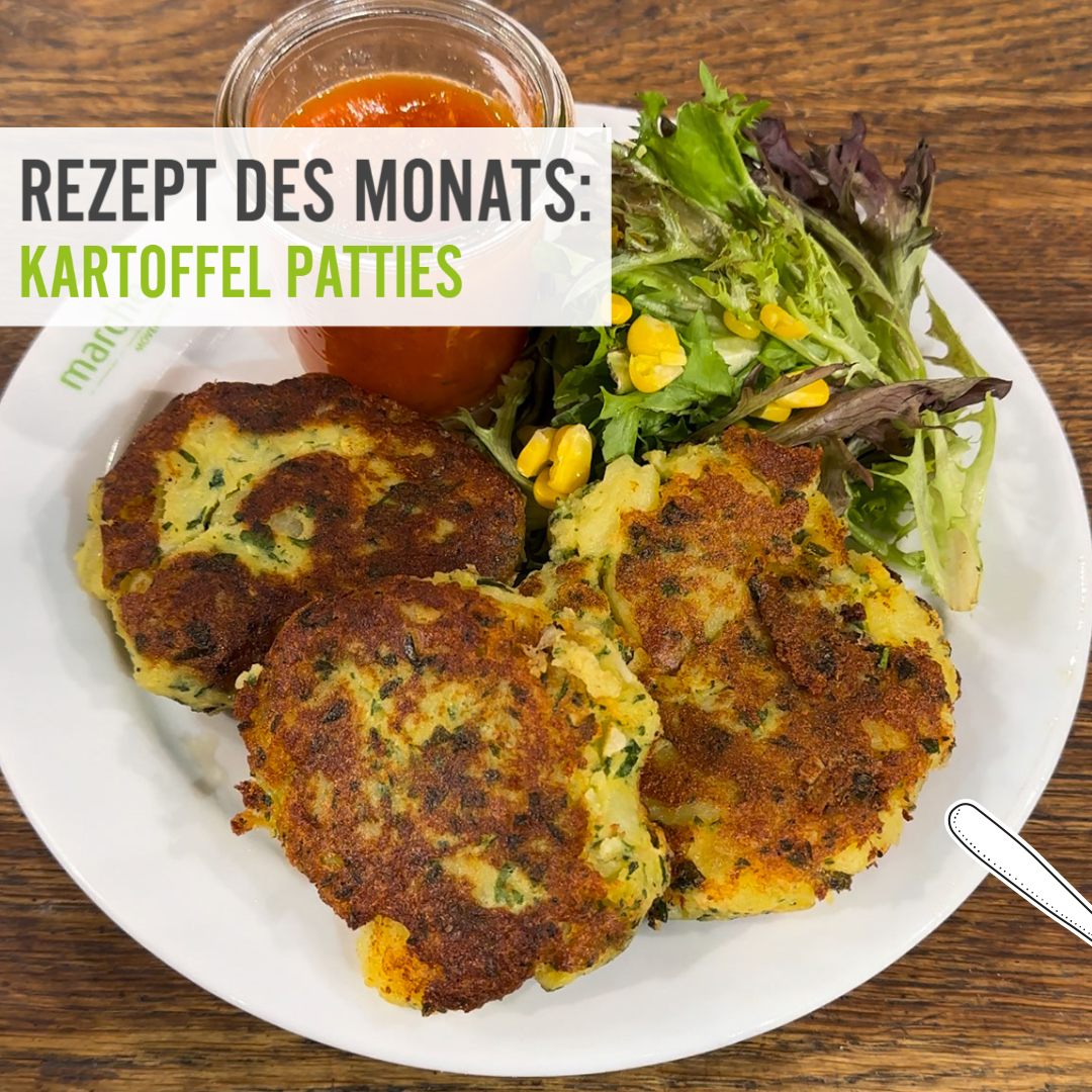 Rezept des Monats April Kartoffel Patties