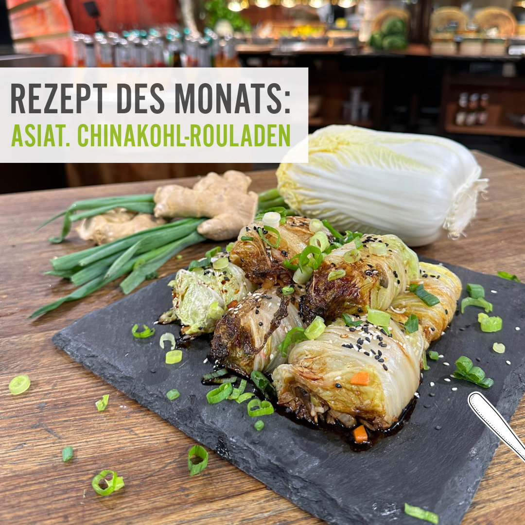 Rezept des Monats Januar Asiatische Chinakohlrouladen