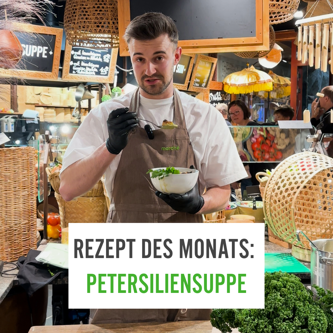 Rezept des Monats Februar Petersiliensuppe