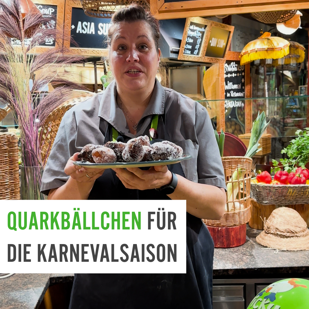 Quarkbällchen Rezept für Karnevalsaison