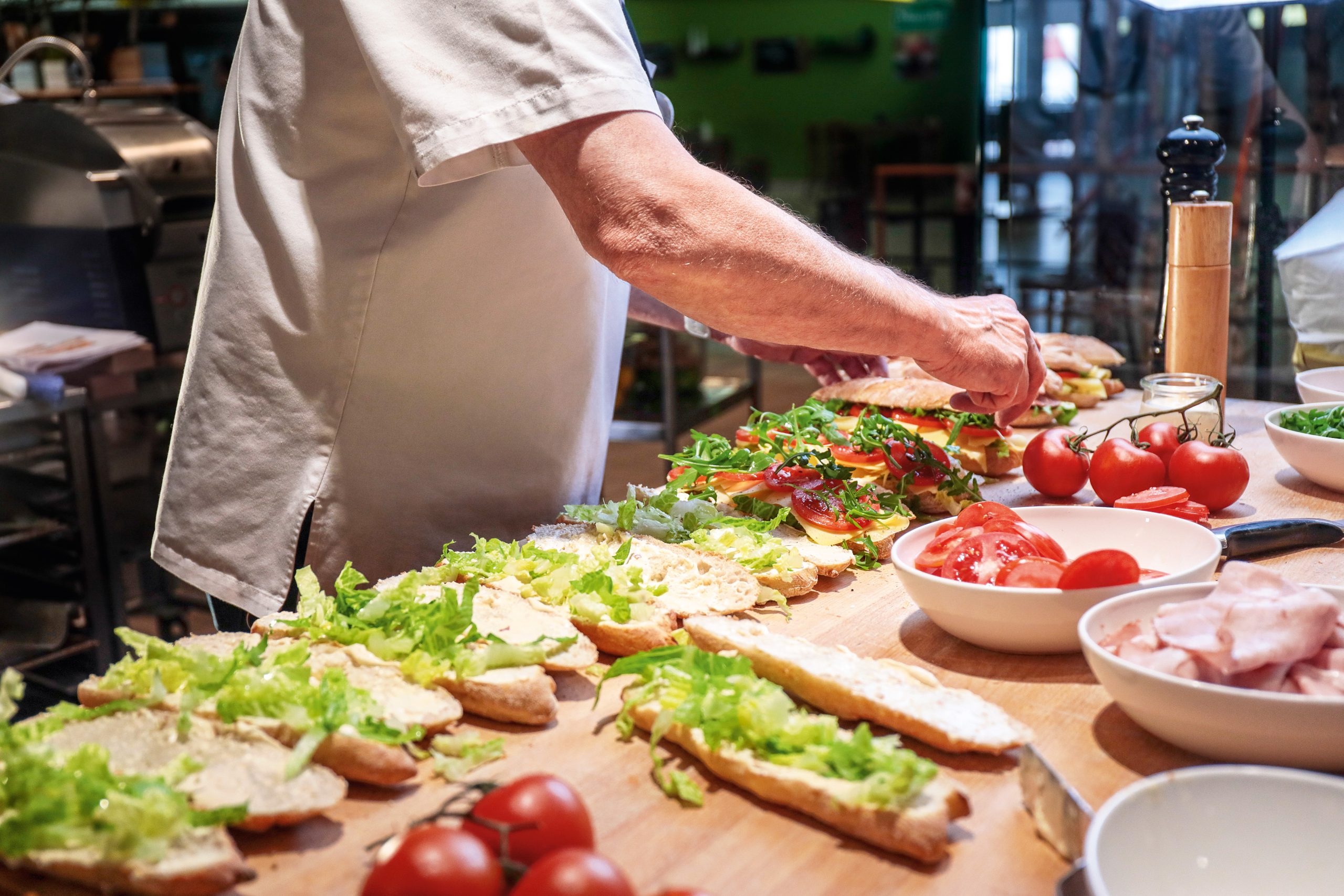 Home-baked and handmade